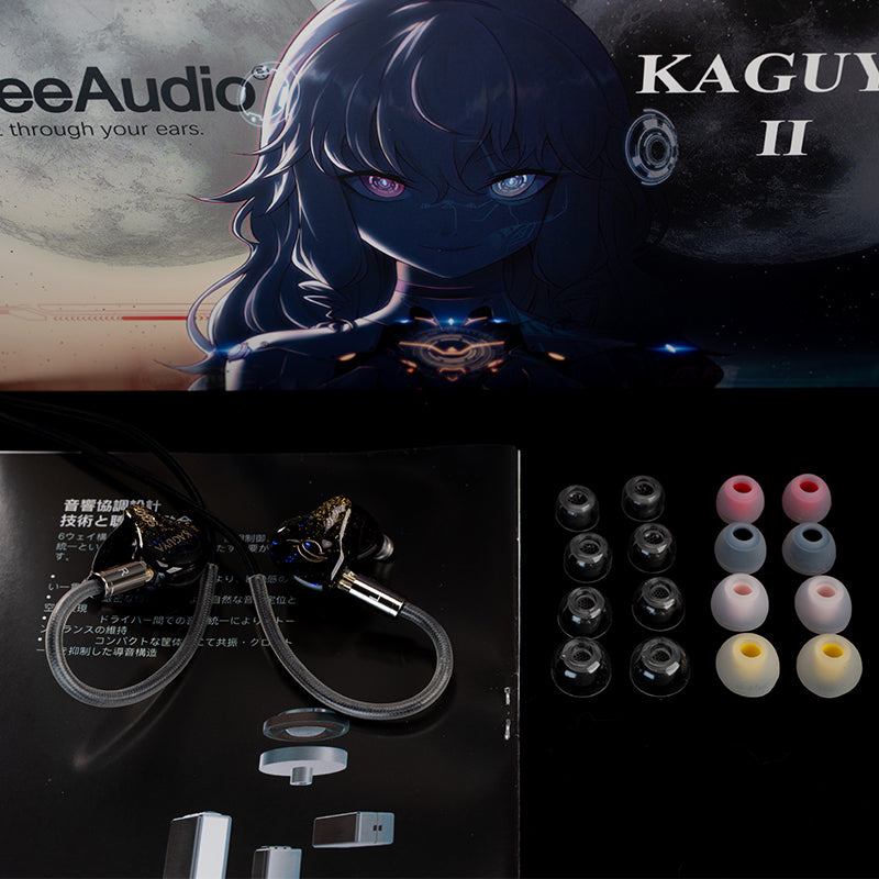 SeeAudio KAGUYA Ⅱ 9DD Bone Stereo In-ear HiFi Headphones