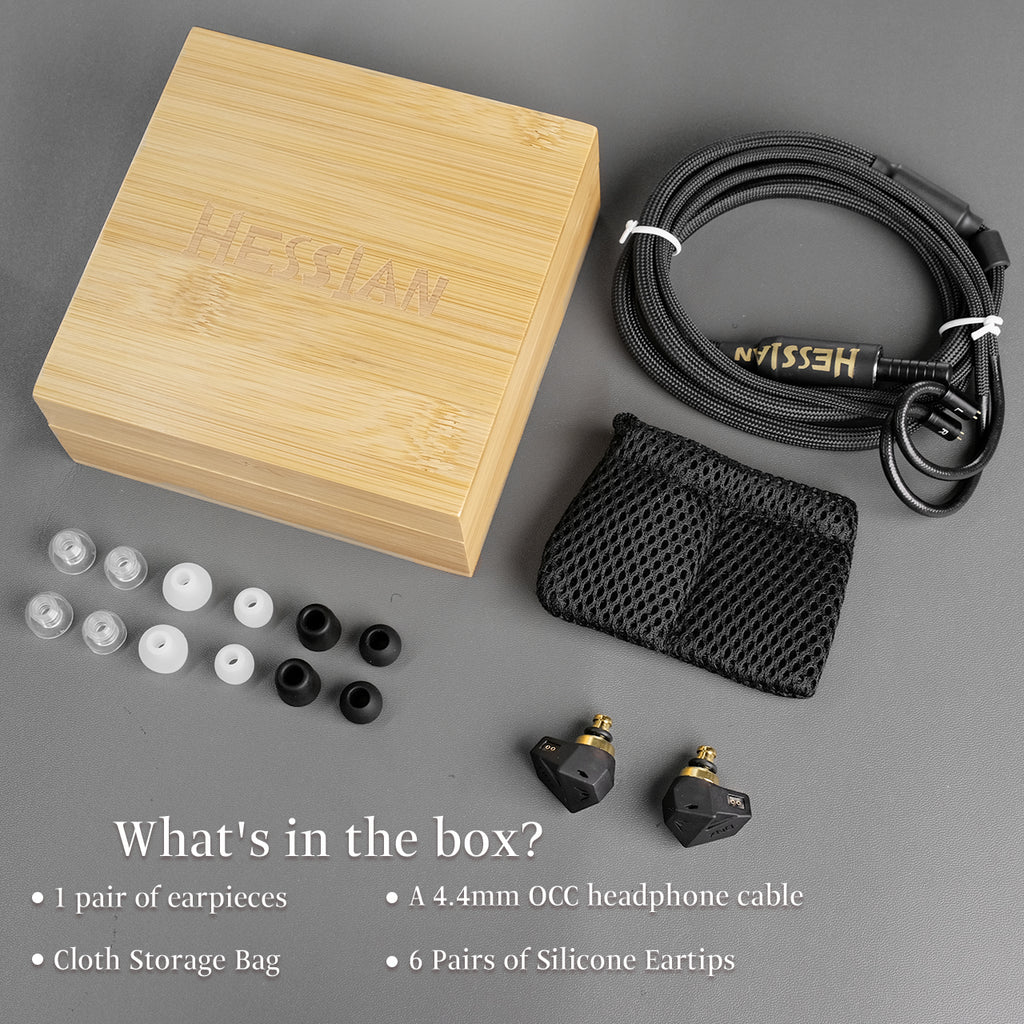 Hessian DNX  in-Ear HiFi Monitor Headphones