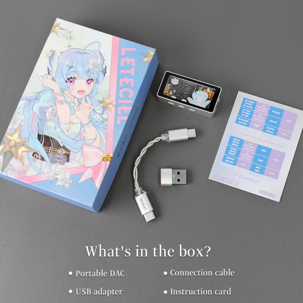 LETECIEL MAGIC FLUTE USB-C DAC Amp