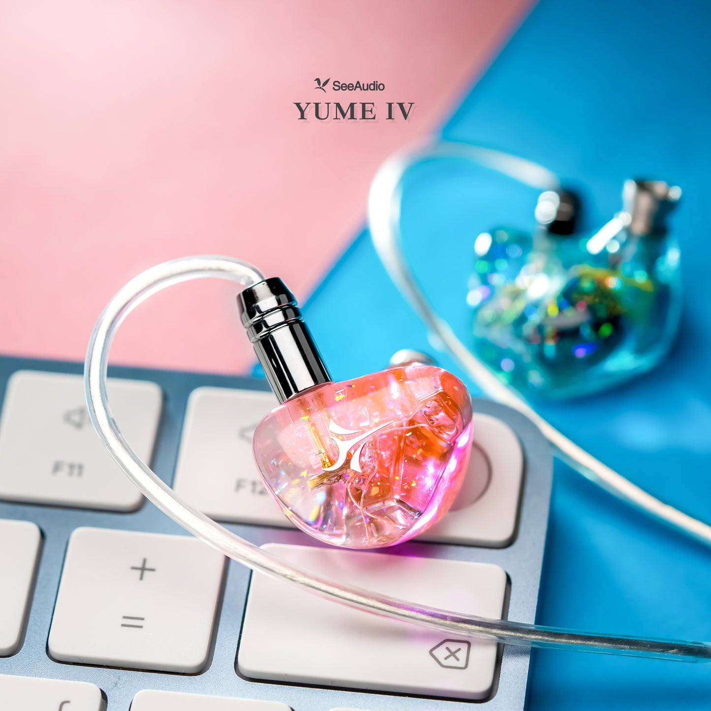 SeeAudio Yume IV 2BA Driver IEM 2-pin 0.78mm Connectors.