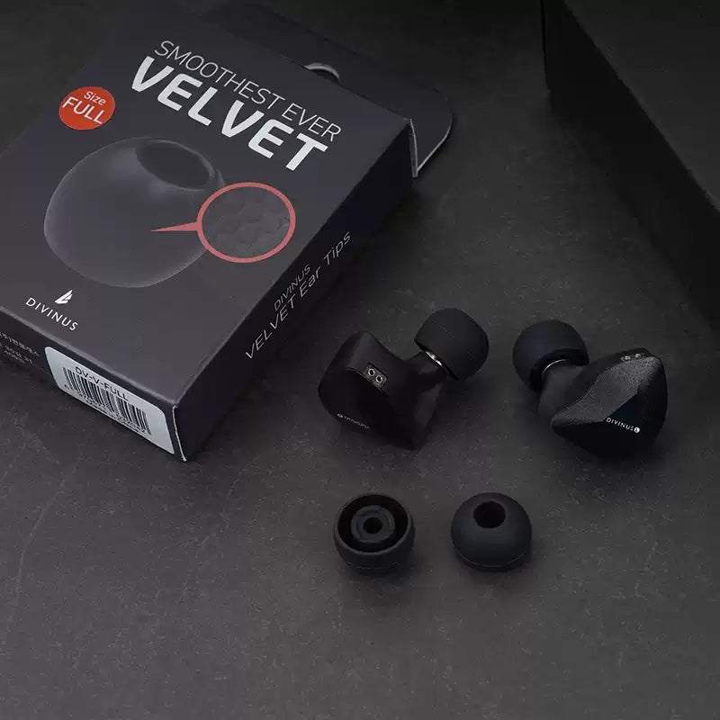Divinus Velvet Silicone Ear Tips
