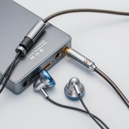 Temperament Flat head wired earphones X3s