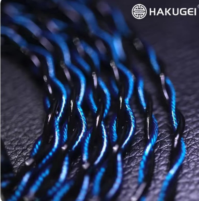 HAKUGEI Moonstone litz 6NOCC hifi earphone cable