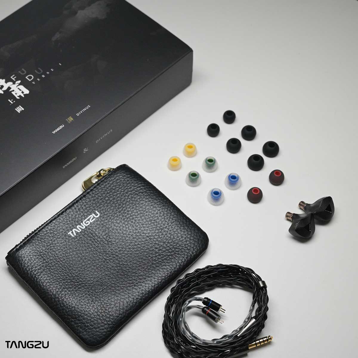 TANGZU Du Fu in-ear wired headphones 1 dynamic driver + 2 balanced armature