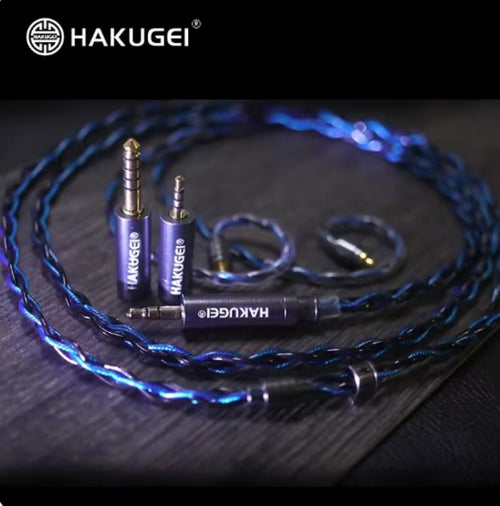 HAKUGEI Moonstone litz 6NOCC hifi earphone cable