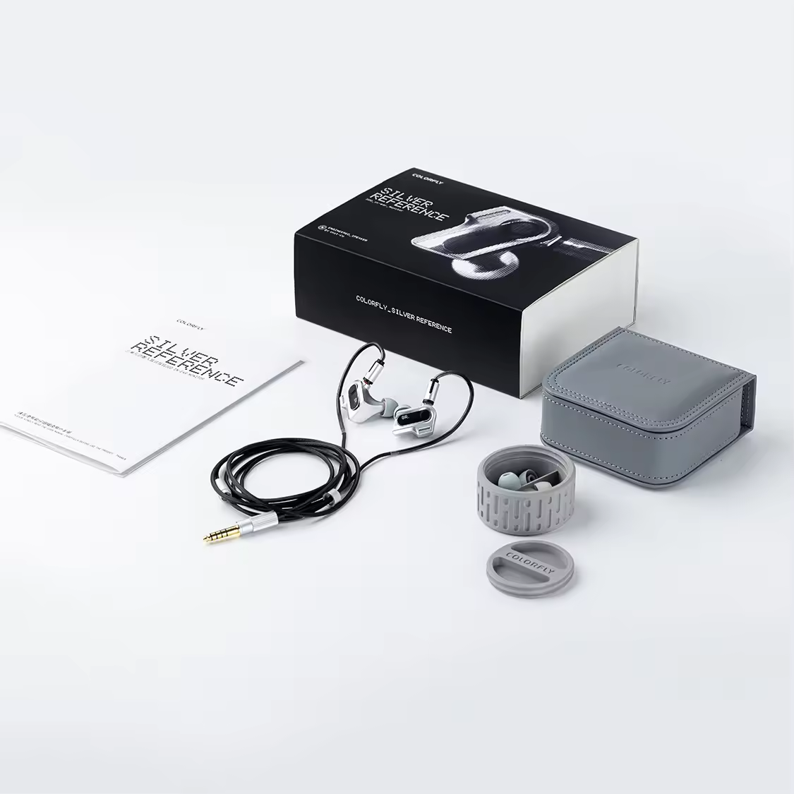 Colorfly Silver Reference SR In-ear HiFi Earphone