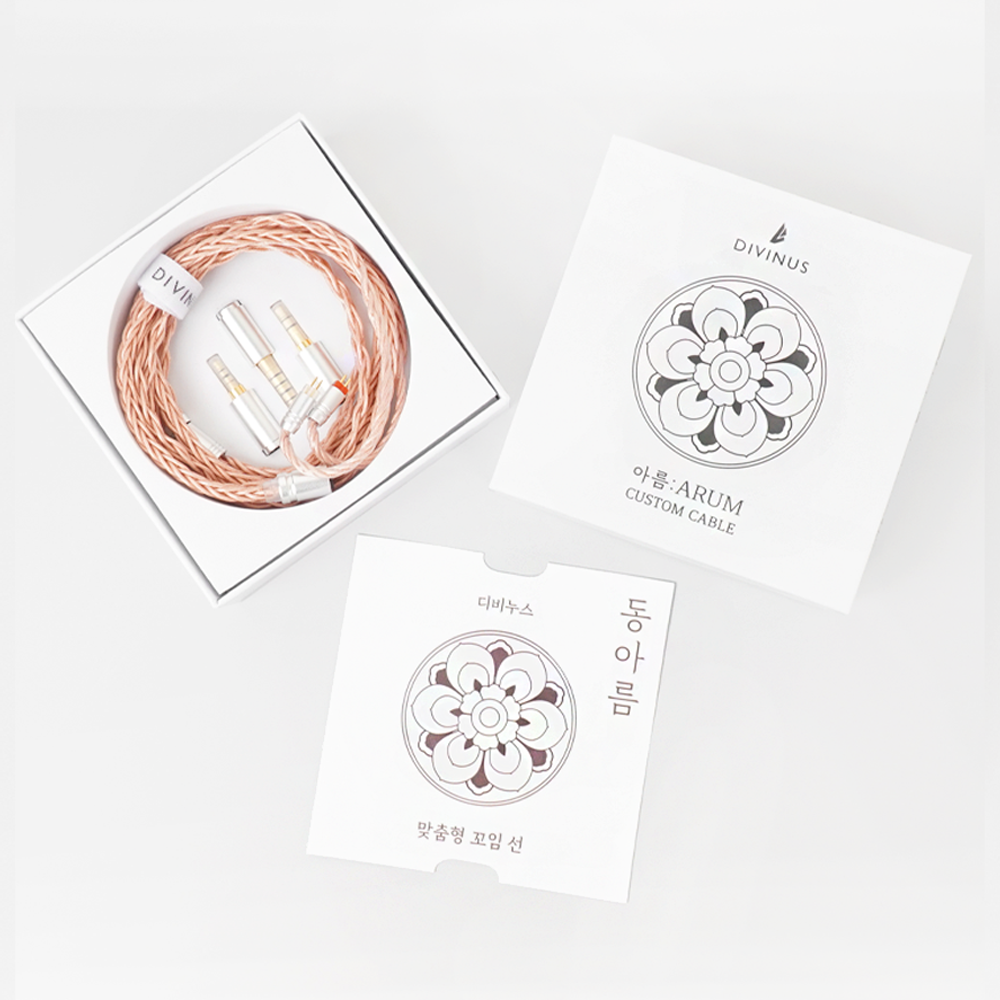 Divinus ARUM_Cable custom balanced upgrade diy cable 4.4 /3.5 double pin 0.78