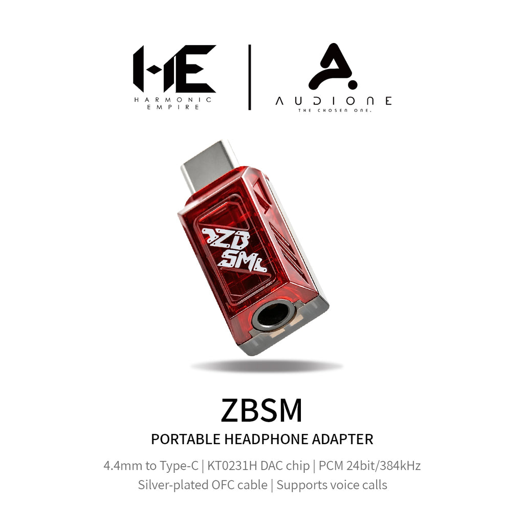 HE Zhang Ba She Mao Type-c to 4.4  Audio adapter