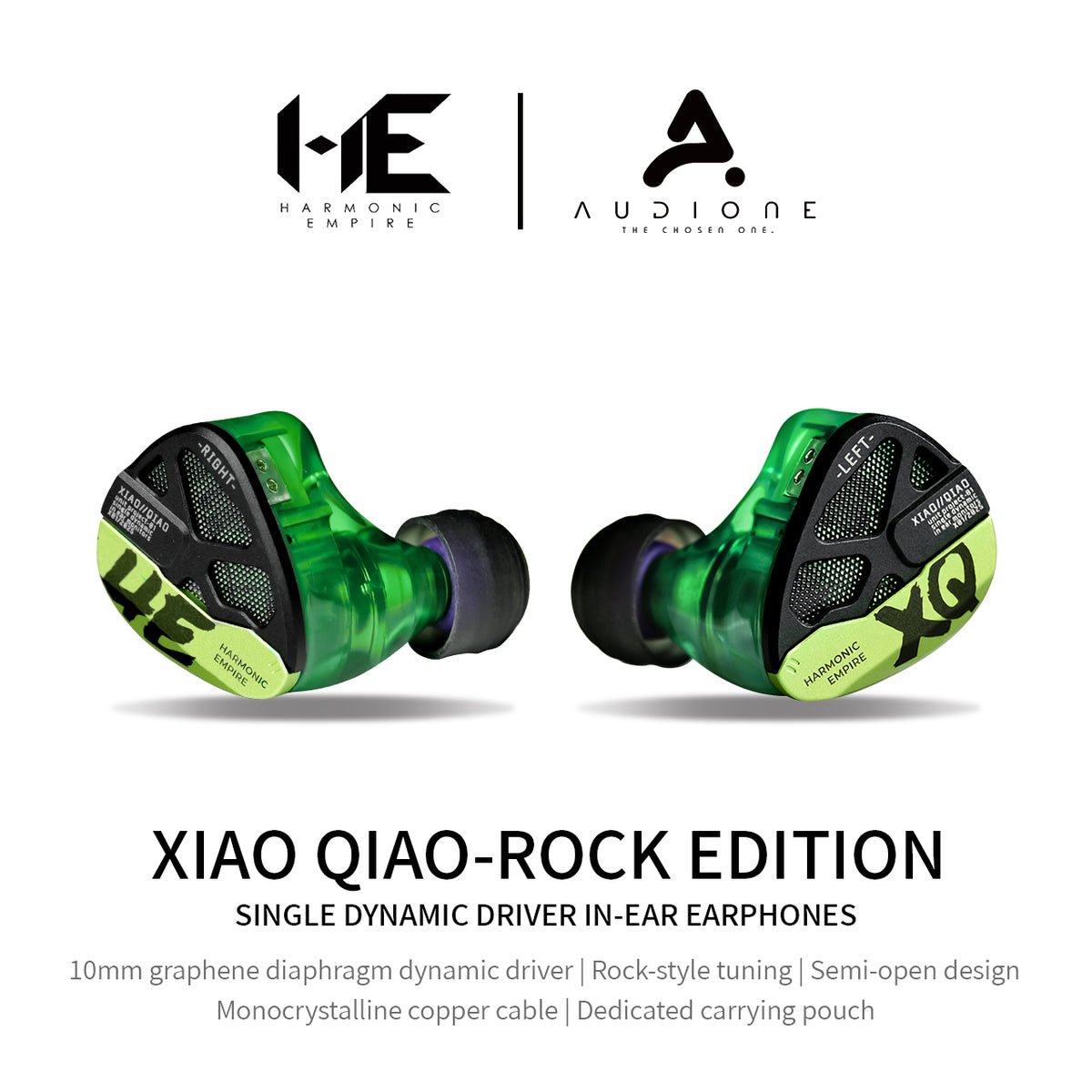 HE XiaoQiao Rock In-Ear Headphones