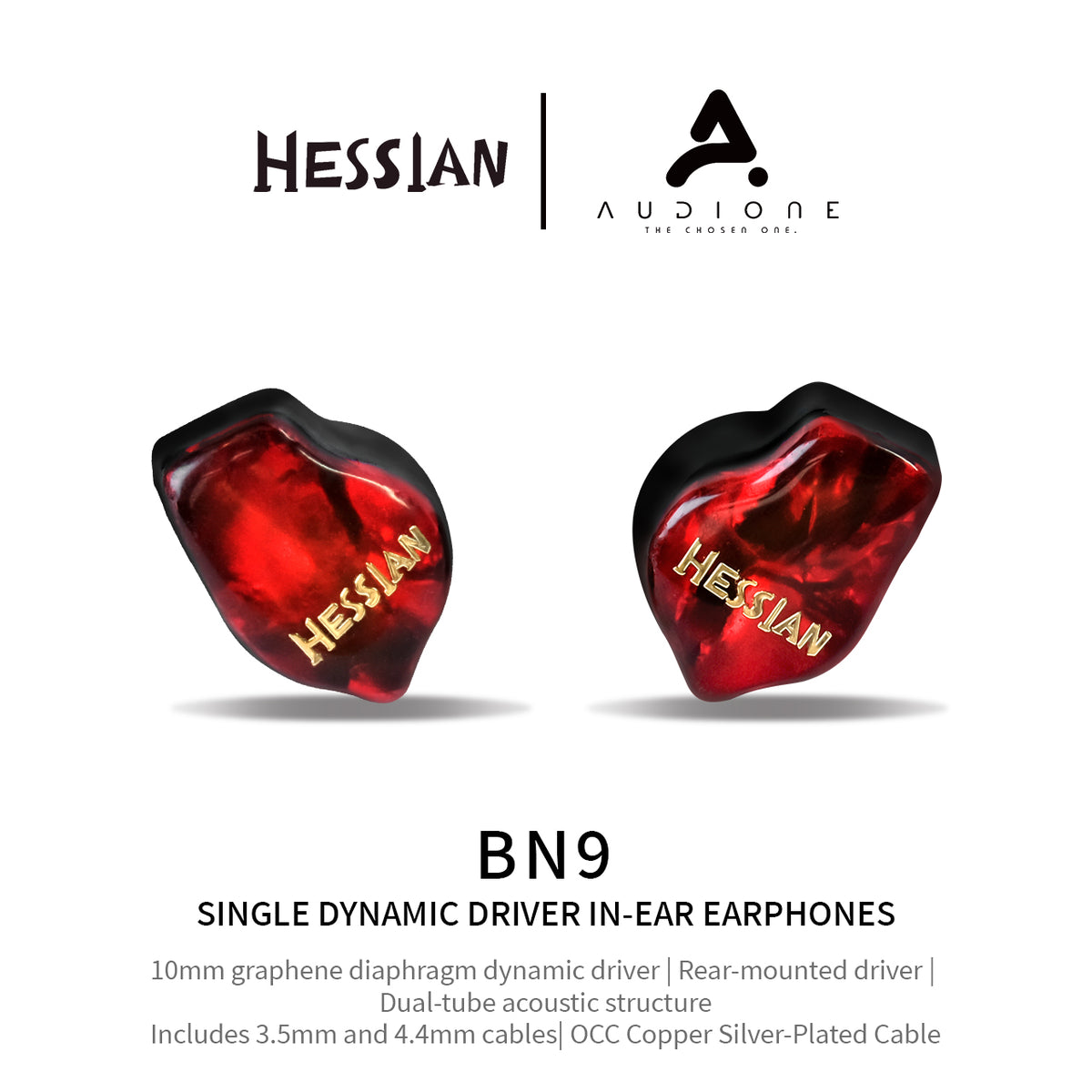 HESSIAN BN9 in-Ear HiFi Monitor