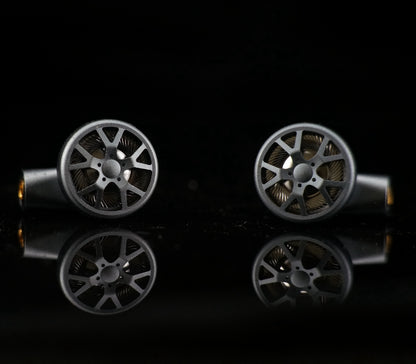 HESSIAN OURART All-metal hollow flagship flat-head earphones