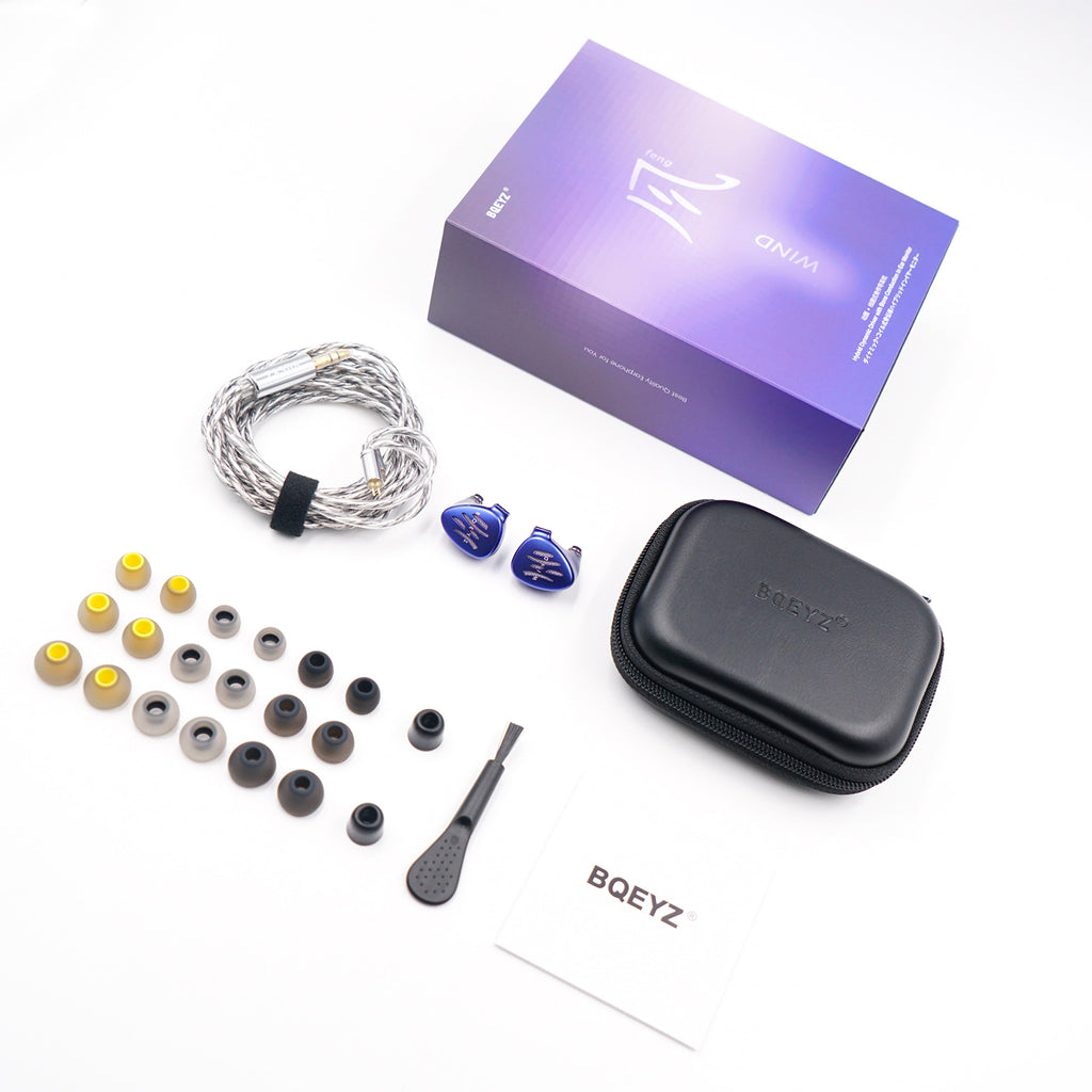 BQEYZ WIND in-ear wired monitoring headphones
