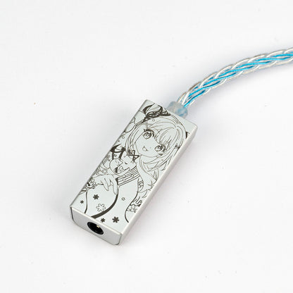 LETECIEL MAGIVANT 3.5mm headphone output interface Secondary Element Portable HIFI decoder headphone amplifier