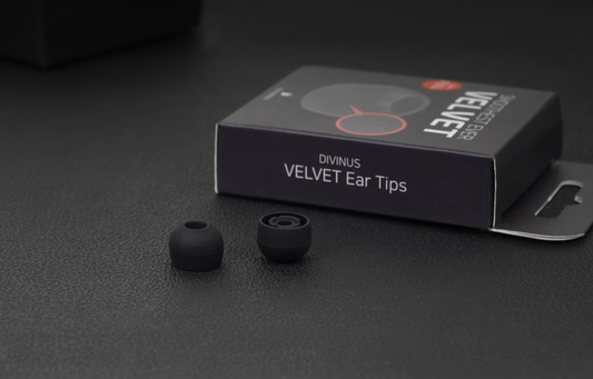DIVINUS  VELVET   Noise reduction, sound insulation, comfortable, silicone earphone cover