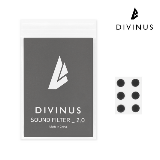 DIVINUS  SOUND FILTER   Noise reduction, sound insulation, comfortable, silicone earphone cover