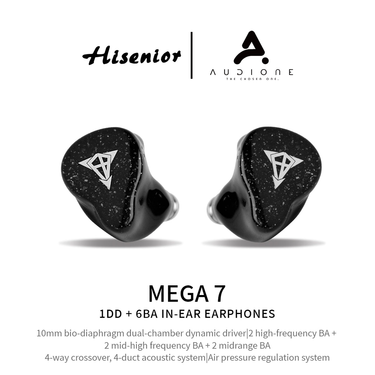 Hisenior Mega7 Hybrid IEM