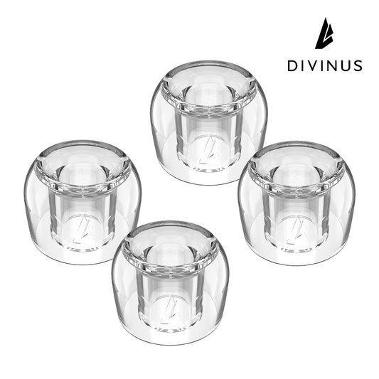 DIVINUS PRISM WIDE BORE Noise reduction Sound insulation Comfort Silicone earphone cover