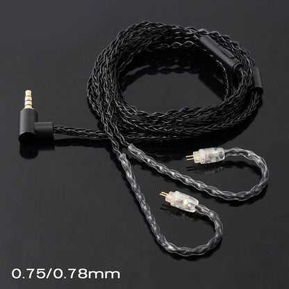 JCALLY JC08S 8 Shares Upgrade Cable with Mic