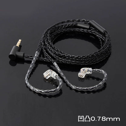 JCALLY JC08S 8 Shares Upgrade Cable with Mic