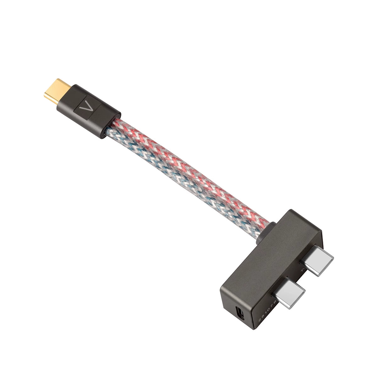 audirect T2 TypeC mobile phone small tail while charging and using team1 independent power supply OTG decoding cable