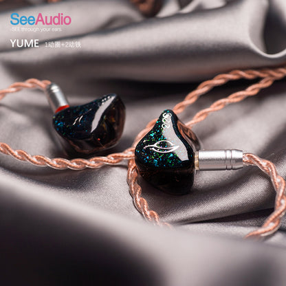 SeeAudio Yume 1DD + 2BA Hybrid In-Ear Wired Earphones