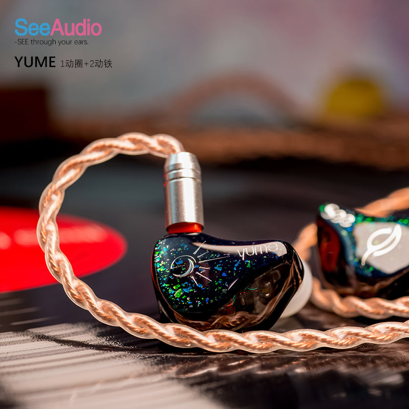 SeeAudio Yume 1DD + 2BA Hybrid In-Ear Wired Earphones