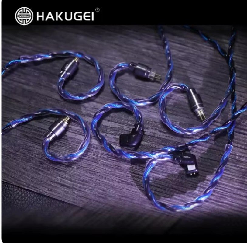 HAKUGEI Moonstone litz 6NOCC hifi earphone cable