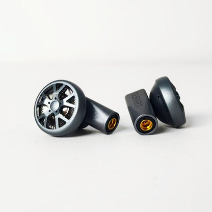 HESSIAN OURART All-metal hollow flagship flat-head earphones