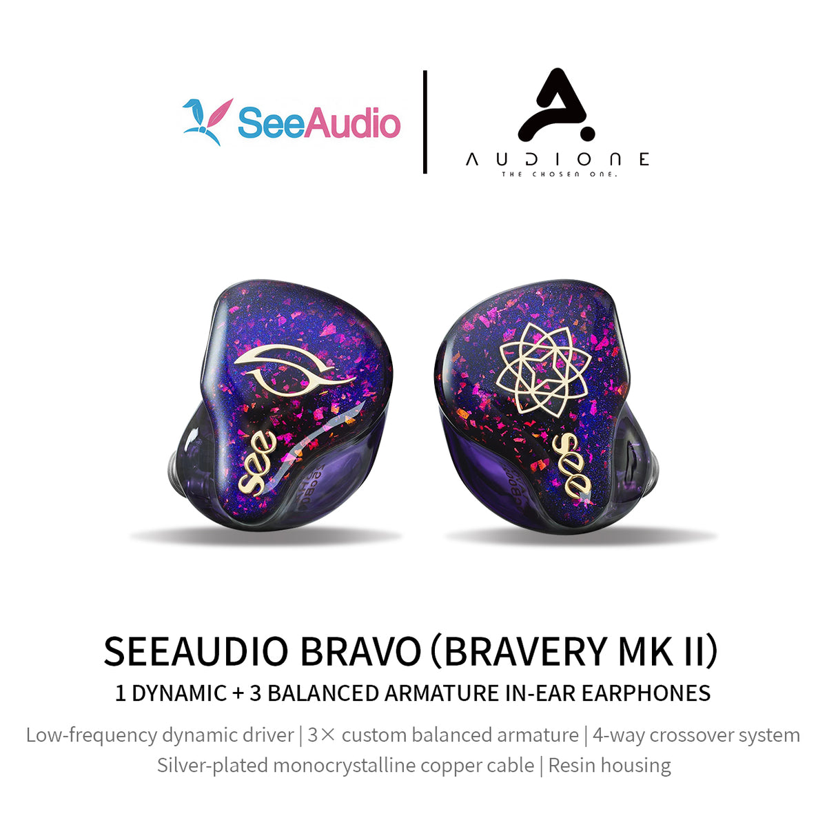 SeeAudio Bravo HiFi In-Ear Monitors