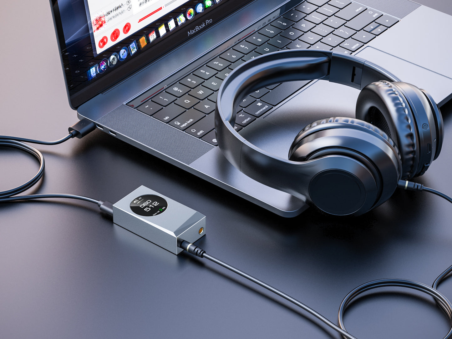 Audirect TEAM 1 Portable Decoding Headphone Amplifier integrated Device