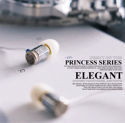 Hifi in-ear micro-dynamic headphones TANGZU Changle Princess